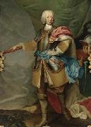 Maria Giovanna Clementi Portrait of Charles Emmanuel III of Sardinia Sweden oil painting artist